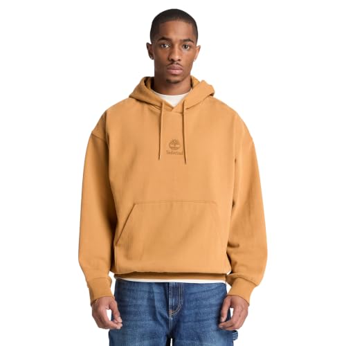 Image of Timberland Men's Shorewood Core Hoodie, Wheat Boot, L