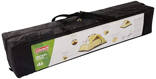 Barraca Instant Dome 4 pessoas, Coleman, Amarelo