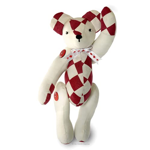 My Fabric Heaven Two Discounted Sewing PATTERNS with Easy Photo Tutorial Instructions. Dainty Dachshund Keepsake Sausage Dog & Harley Patchwork Teddy Memory Bear. Free Post