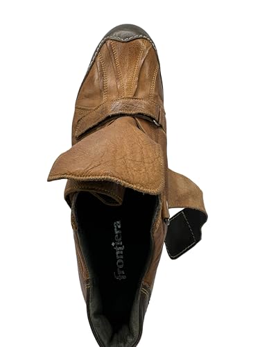 Frontiera Italian Leather Shoe (Brown)2