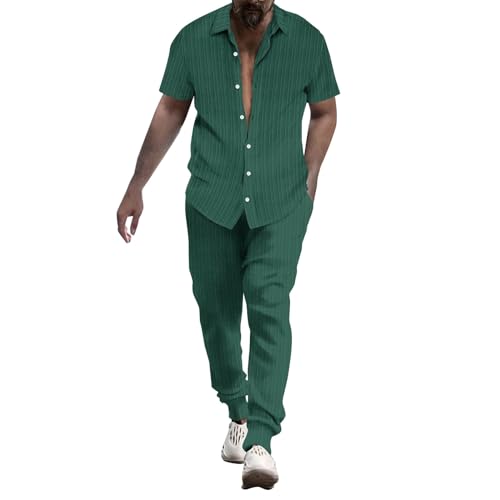 Costume de sapin fin d'été ensemble vert 3XL parfait pour vos soirées barbecue et plage