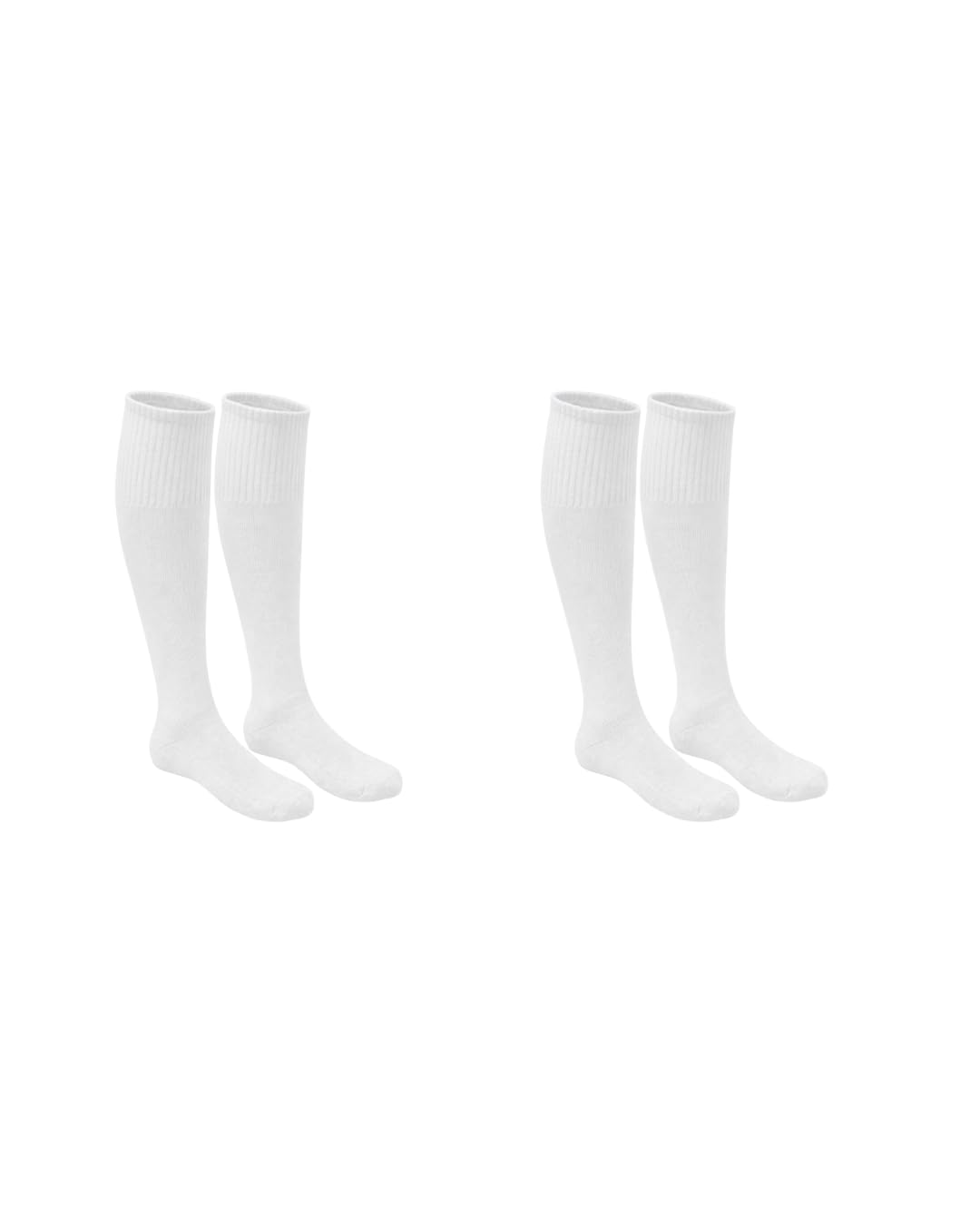 Auralon Men Women Boys Girls & Kids Winter Woolen Warm Knee Length (Pack of 1 Pair) (White, 7-9 Years) 2