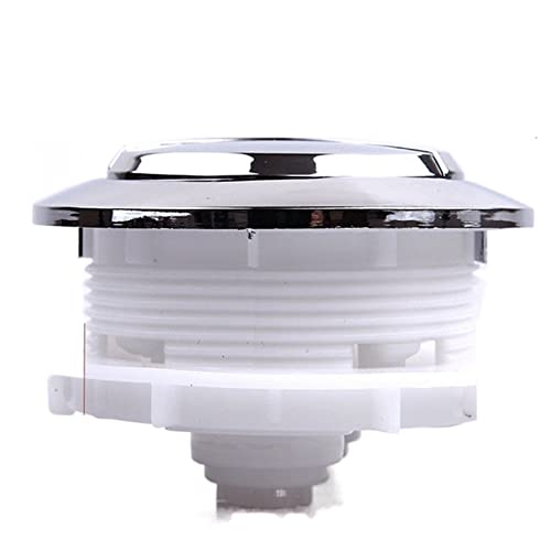 Mejores comprativas On-line Tapas para cisternas de agua que puedes comprar esta semana. 30 Botón inodoro,Botón cisterna inodoro, Botón pulsador doble de descarga de inodoro redondo de 5 piezas, botón pulsador de tapa de tanque de agua de inodoro ABS, diámetro...