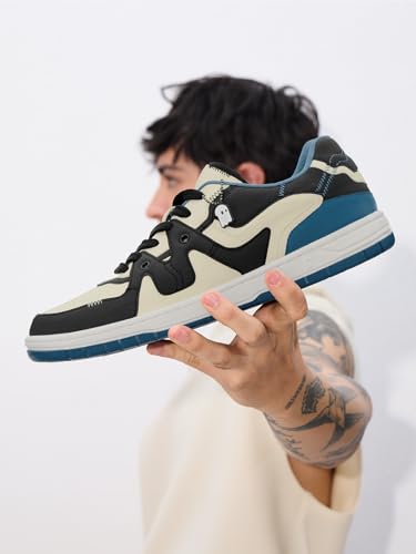 Image of The Souled Store Urban Blaze: Men and Boys Lace Up Low Top Sneakers