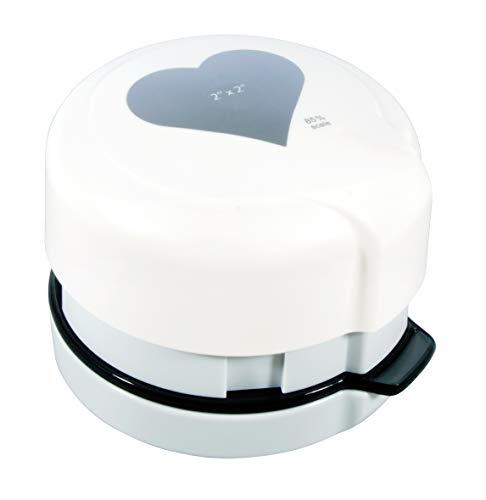 Rayher Flying Punch Heart 5.08 cm Diameter Transparent