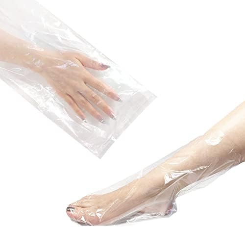 Paraffin Wax Liners for Feet and Hand, 100 Count