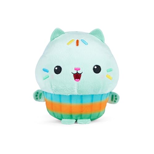 Schmidt Spiele 42799 Gabbys Dollhouse, Cakey-Expression, Green Cakey, 25 cm Plüschfigur - Amazon Exklusive