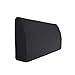 Sabeatex® Rückenlehne für Bett, Sofakissen, Rückenkissen für Lounge-oder Palettenmöbel in 5 trendigen Farben. Länge 90 cm, Höhe 45 cm Farbe: (Schwarz)