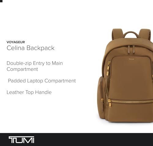 Image of Tumi Womens Celina Backpack Copper One Size
