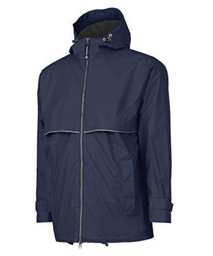 Image of Charles River Men's New Englander Waterproof Rain Jacket (Reg & Ext Sizes)