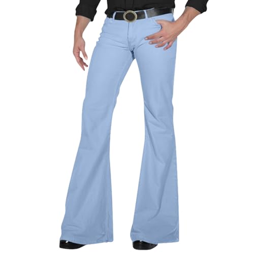 Pantalon disco coupe ajustée homme fini les déguisements inconfortables