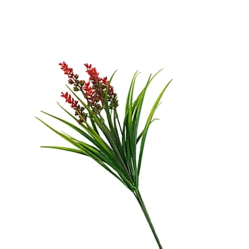Fleurs de lavande artificielles avec base d'herbe de singe pour chambre - 3