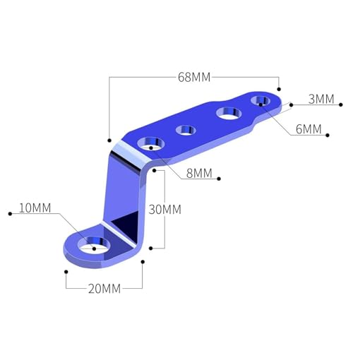 Soporte para faro de motocicleta para solucionar la falta de luz 7