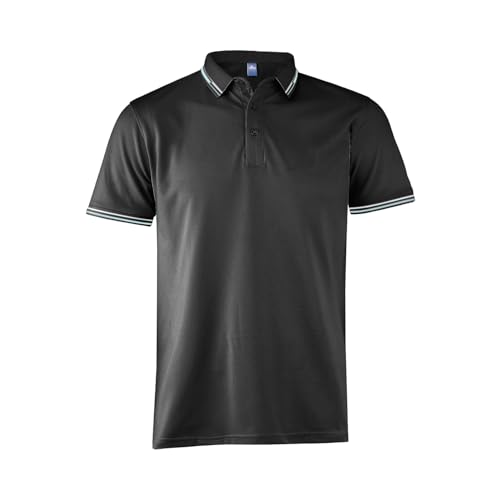 Men's Polo Shirts Short Sleeve Mock Neck Workout Polos Athletic Casual Shirts2