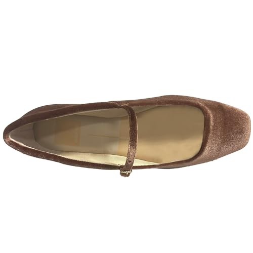 Dolce Vita Women's Reyes Ballet Flat, Mauve, 8.54