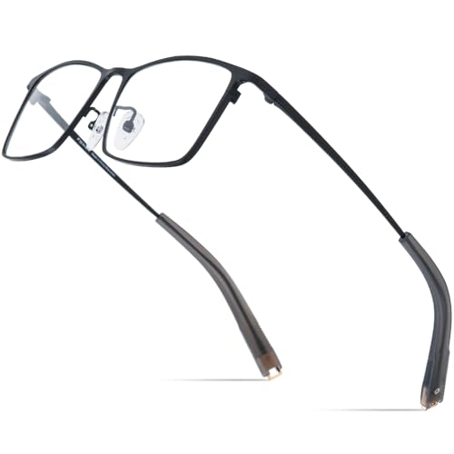 Image of FONEX Pure Titanium Glasses Frame Men Square Eyeglasses Optical Eyewear F8827