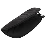 LOORGVEL Winddichter Fußsack für Kinderwagen Universelle Kinderwagen Schutzhülle Schwarzer...