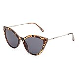Protección UVA/UVB 400 Vans Gafas de Sol de visión Clara, Tortuga, Talla única para Mujer