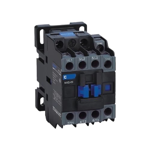 Contacteur électrique AC CJX2-0910 NO 9A idéal pour sécuriser le contrôle de moteurs triphasés