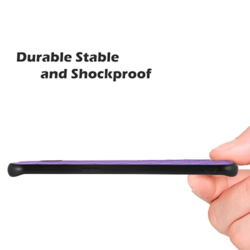 Image of case for Samsung Galaxy J3 2016 /J 3 V /J36V /Sky /Amp Prime Case Rugged Thin Slim Cell Anti-Slip Fit Rubber TPU Mobile Phone Cover for Glaxay Sol J3V JV3 J36 6 J320V J320A Women Men Purple