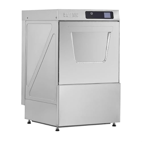 Buffalo Digital Glasswasher, 400mm 3kW