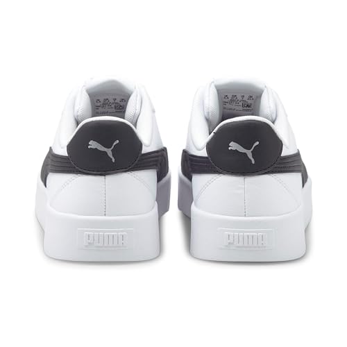 Puma Skye Clean Women's Trainers Kadın Spor Ayakkabı, Puma White-Puma Black, 38