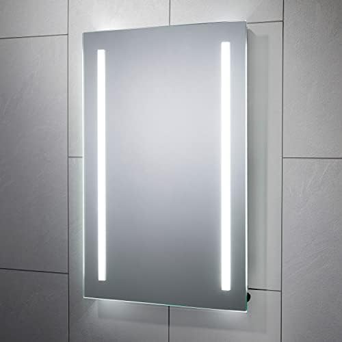 Artis® 500 x 700mm Bathroom Mirror with LED Lights Wall Mounted Illuminated Light Vanity Mirrors ...
