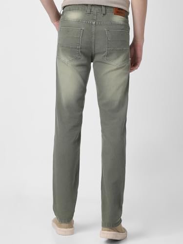 Image of Neostreak Men's Regular Fit Heavy Washed Jeans Stretchable