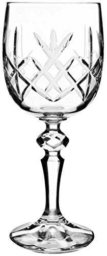 Bohemia Crystal Flamenco - Juego de 6 Copas de Vino (17 cm, 170 ml, en Caja)