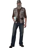 InCharacter Costumes Duck Dynasty Uncle Si Costume
