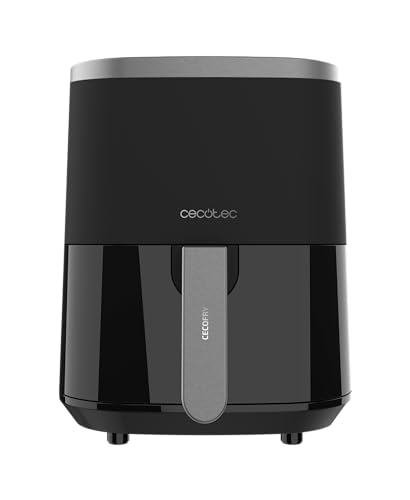 Cecotec Freidora de Aire sin Aceite de 4 L Cecofry Fantastik 4000. Air Fryer. 1400 W, Compacta, Panel de Control Táctil, 9 Menús, Tecnología PerfectCook, 80-200ºC, Tiempo Ajustable