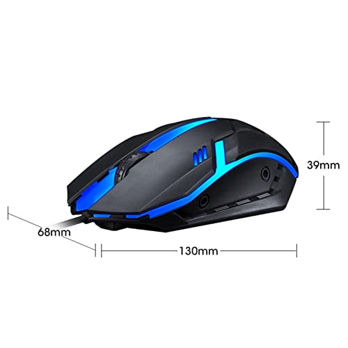 Yuuand Wired Usb Computer Game Mouse Ergonomic Design Rgb Game Mouse Notebook Computer Desktop Computer Universal Game Mouse #TOP1