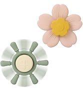 Socub Silicone Suction Cup Spinner Toy | Spinning Tops for Kids 1-3 | Airplane Car Travel Table H...