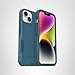 OtterBox iPhone 14 & iPhone 13 Commuter Series Case - DONT BE BLUE (Blue), slim & tough, pocket-friendly, with port protection
