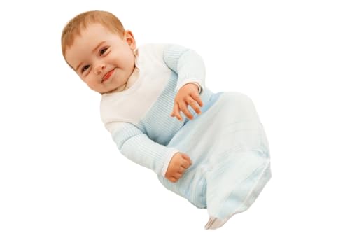 Swaddelini Arms Out Long Sleeve Sleep Sack (Blue)