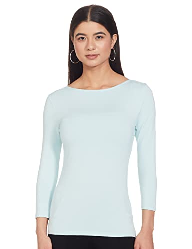 Image of Marks & Spencer Women's Regular Tee (T41 8976K Aqua S)