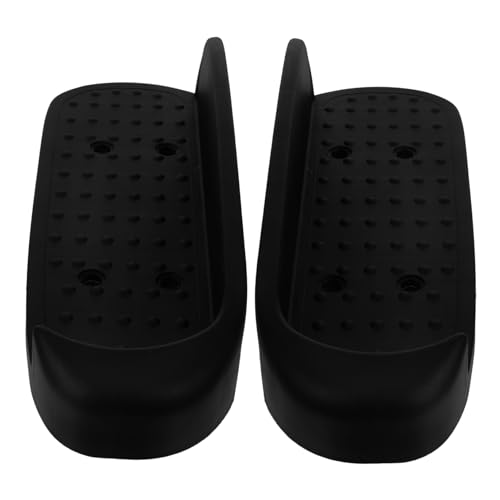 Kisangel 1 Par Pedales máquina de Remo de Ejercicio Accesorios para máquinas de Remo Accesorios Bicicleta Pedal de Freno Accesorios para Bicicletas repuestos elípticos páginas Black