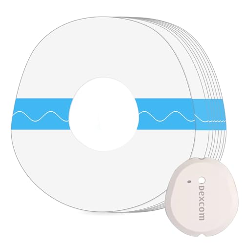 20 piezas parches sensor dexcom G7 Resistente al agua - Hipoalergénico - Transparente freestyle libre use patches for dexcomuse glucose sensor dura 7-14 días Agujero central compatible con dexcom g7