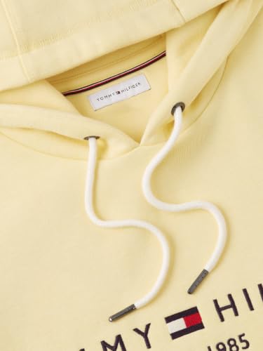 Image of Tommy Hilfiger Men's Medium Weight Fleece Hoodie Sweatshirt With Embroidered Logo, Also Available in Big & Tall