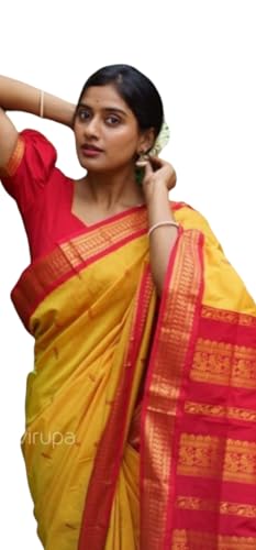 Image of gadwal cotton sarees