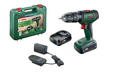 Bosch Perceuse Visseuse a Percussion Universal Impact 18V + x2 Batteries 2,0 Ah et Chargeur