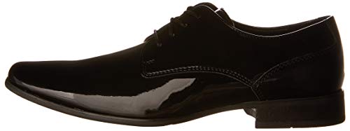 Calvin Klein Men's Brodie Oxford Shoe Tuxedo, Black Patent, 16 Medium Us #TOP7