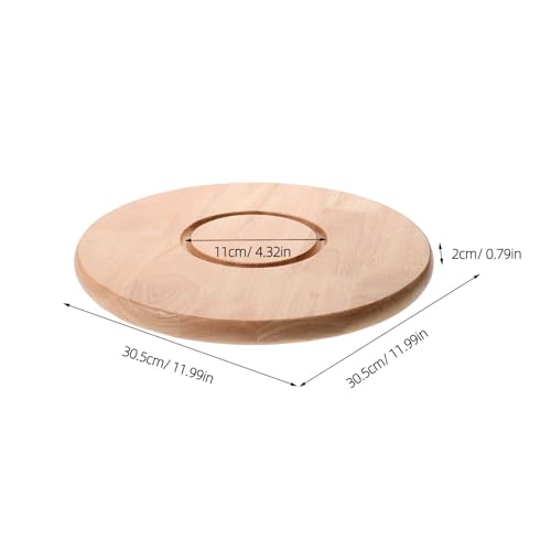 Bandeja de Madera de Roble para Postres 3