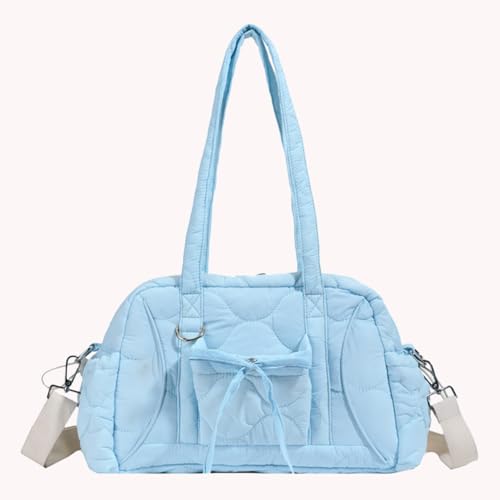 Large Capacity Tote Bag with Zipper Closure Portable Shoulder Bag Nylon Large Capacity Women Handbag for Work Shopping Travel3