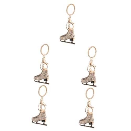 Porte clés patinage artistique Toyvian x5 pour sac et clés
