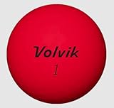 Volvik Power Soft Golf Balls (Red, 2 Piece, 3pk) 1 Sleeve 2023