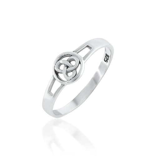 Image of 925 Sterling Silver Plain Band Ring for Men & Women | Pure Silver Unisex | Hallmarked Silver Ring for Daily Use | Gift for him her | Chandi Ring | Thumb Ring |Couple Rings