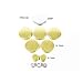 DNJ EK1119M Master Engine Rebuild Kit for 1987-1990 Jeep Cherokee Comanche Wagoneer 4.0L L6 12V OHV 242cid