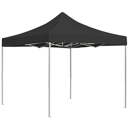 Tienda de campaña de garaje, plegable, aluminio, 3 x 3 m, color antracita, toldo para jardín, patio, gazebo