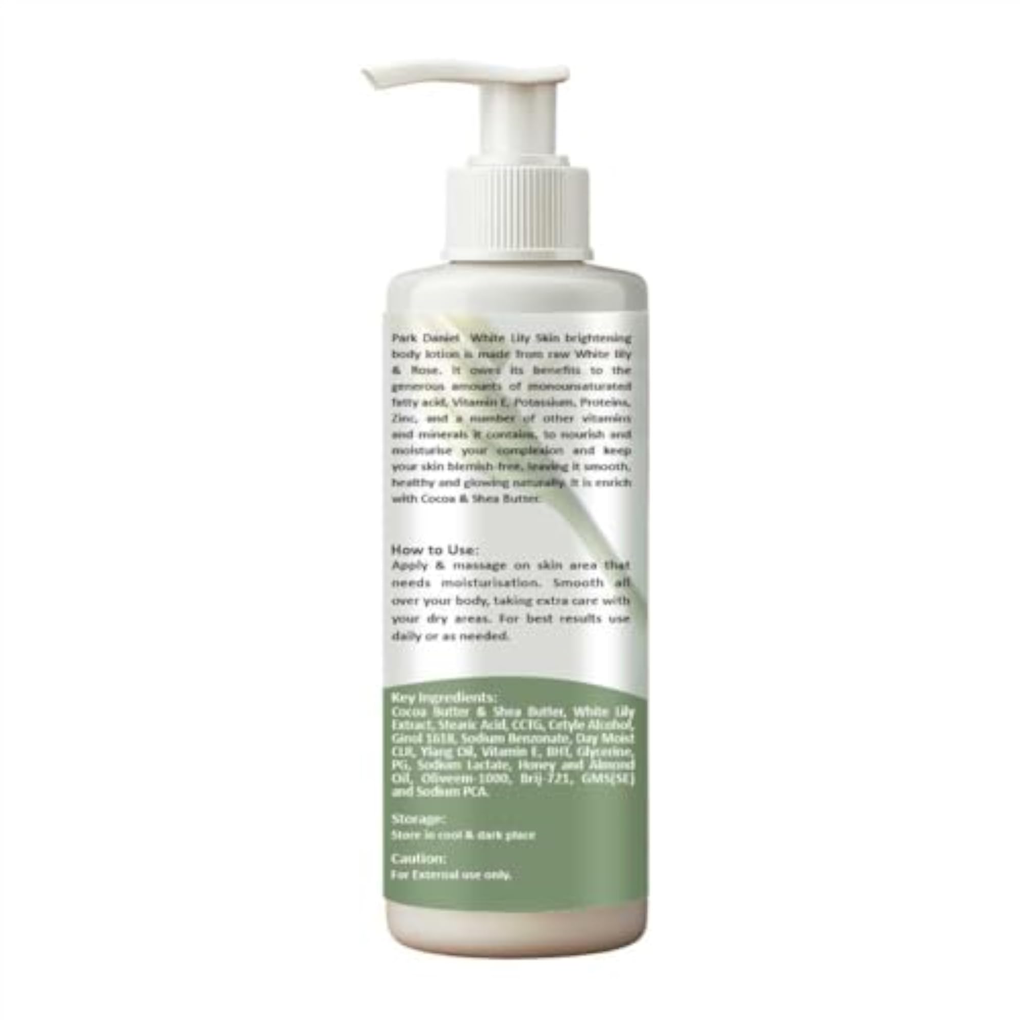 White Lily Body Lotion for Soft, Smooth Skin